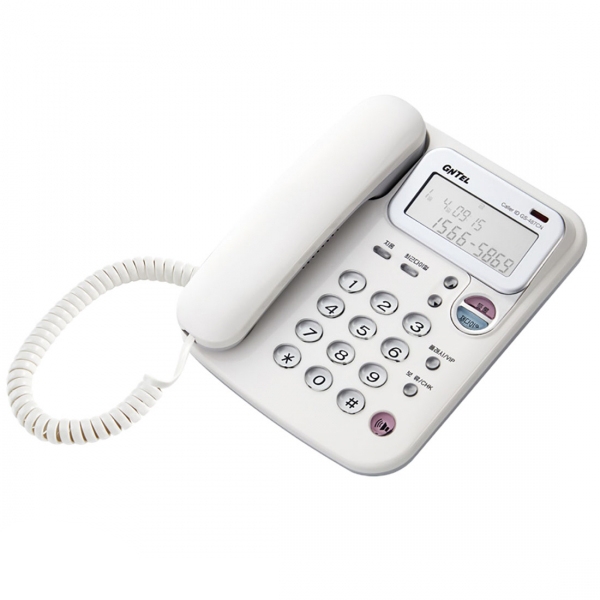 지엔텔 유선전화기 GS-487CN 발신자표시/재다이얼/온후크/집 사무용