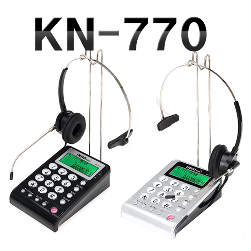 이노링크 발신자표시 헤드셋전화기 KN-770