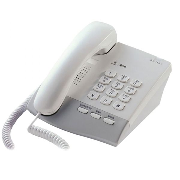 지엔텔 유선전화기 LKA-100 플래시/재다이얼/키폰용