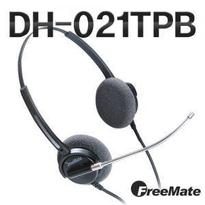 다산FREEMATE DH-021TPB 보이스튜브 내장 수출용 최고급 양귀형 헤드셋