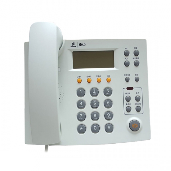 지엔텔 사무용 유선전화기 LKA-220C 발신자표시 키폰공사시 완벽한 호환기능