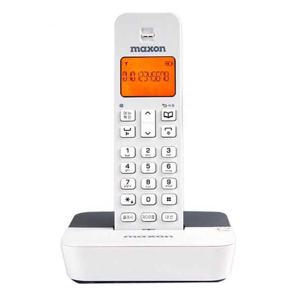 맥슨 무선 전화기 MDC-9200 일반 발신자 표시 집 사무용