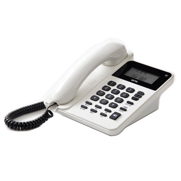 지엔텔 유선전화기 GS-493C 집/사무용/발신자표시/스피커폰/음량조절/플래시/재다이얼