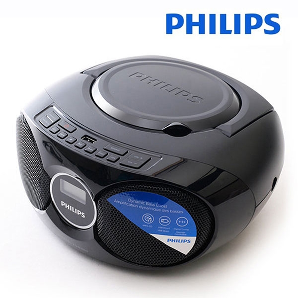 [필립스] 라디오 USB재생 MP3 CD 카세트플레이어 AZ358 / 스피커