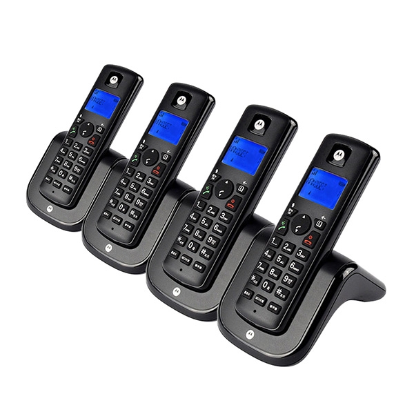 모토로라 무선 전화기 T201A 블랙 (본품 4대 구성 할인)