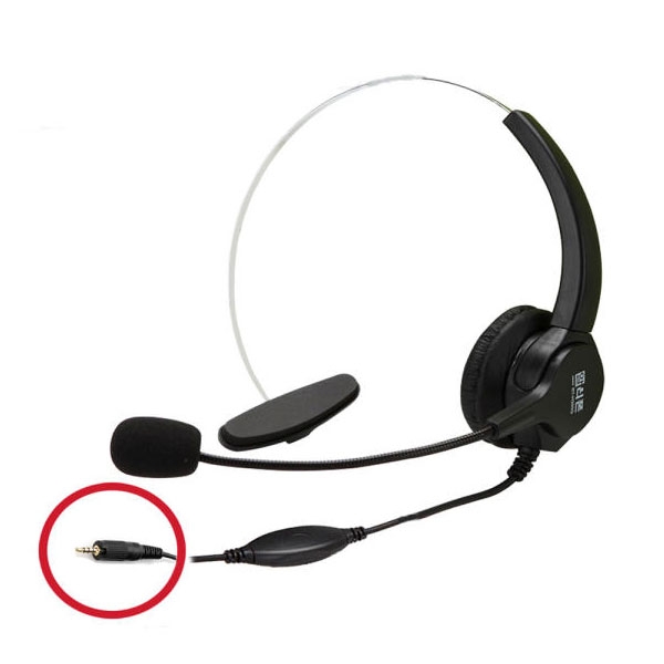 알티폰 헤드셋 RT-H350V 3극 2.5파이잭 귀걸이형타입 녹음전화기