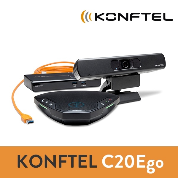 콘프텔 KONFTEL 화상회의 카메라 CAM20+EGO+HUB 오피스 패키지