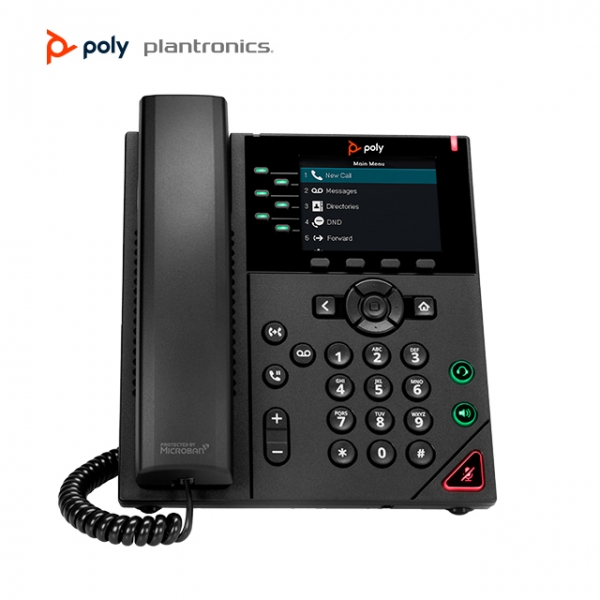 [POLY] 플랜트로닉스 6회선 아이피 IP 전화기 VVX-350