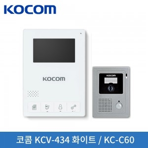 코콤 KCV-434[화이트]/KC-C60