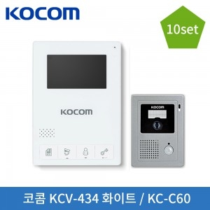 ★특가★ [10개특가]코콤 KCV-434[화이트]KC-C60