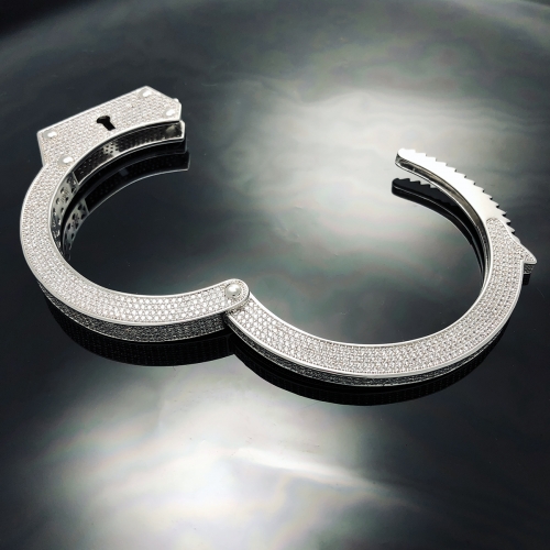 Iced Cuffs Bangle Bracelet