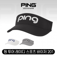 2022 PING 핑 투어 레이디 스포츠 바이저 201 여성용 골프 모자